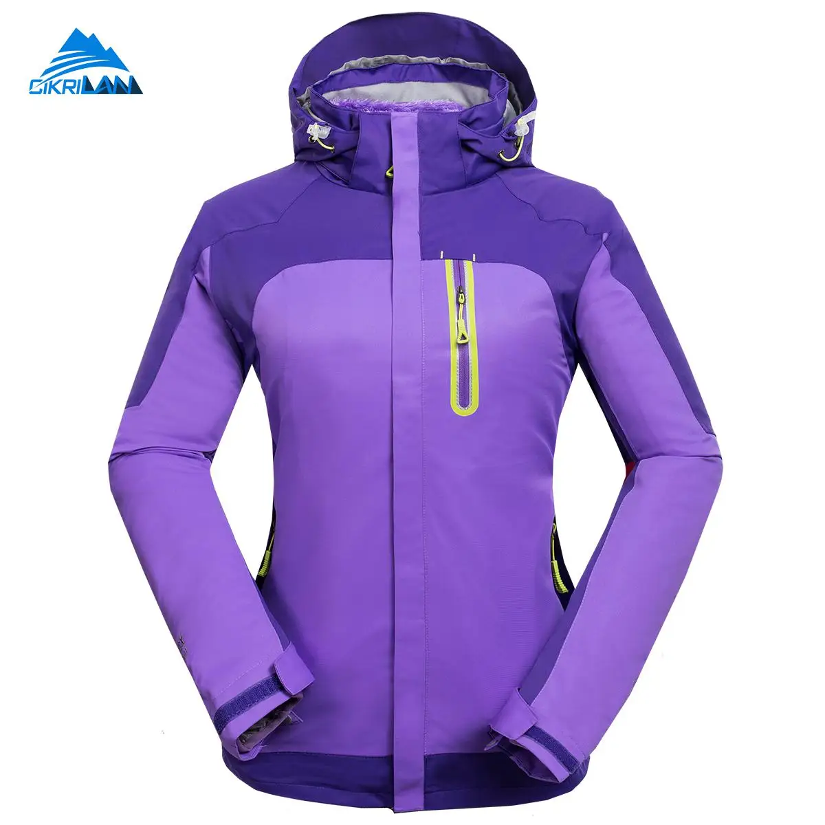 Ladies waterproof jacket with detachable fleece Clearance