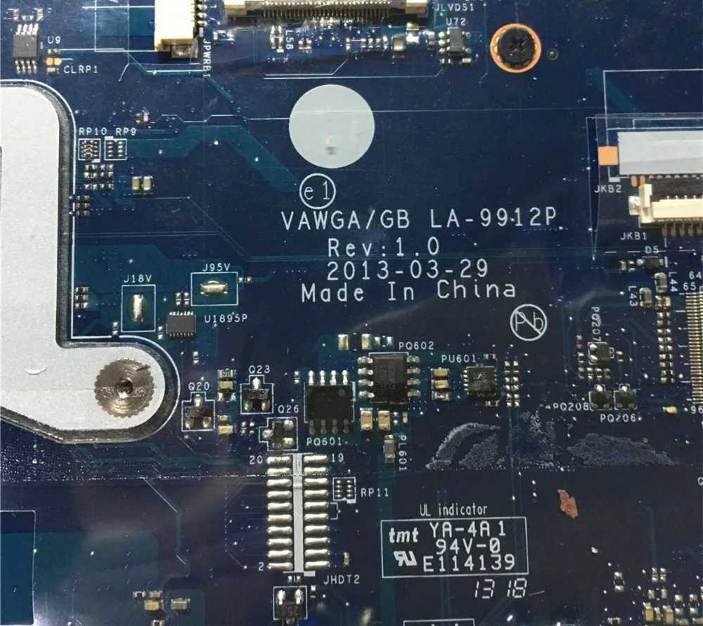 Материнская плата VAWGA /GB для ноутбука Lenovo G505 материнская ПК (для процессора AMD E1)
