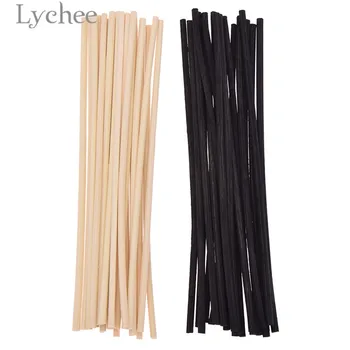 Rattan stick in Black & Natural colour