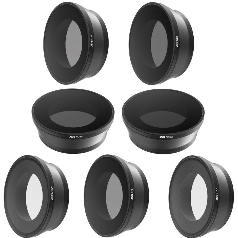 

Aluminum Glass HD-MRC UV CPL Star ND4 ND8 Filter Lens Cap Color Filter Cover For Sony AS 50/200/15/200/100 V/X1000VR/AZ1