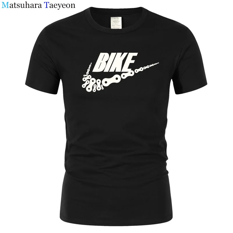 Brand Biker Men T Shirt Top Cool Printed Cotton Short Sleeve Bicycleer Chain Men's T-shirts Casual Man Clothing Shirt T153 Brand Biker Men T Shirt Top Cool Printed Cotton Short Sleeve Bicycleer Chain Men's T-shirts Casual Man Clothing Shirt T153