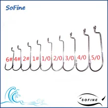 83209 1#100 шт./упак. крючки для Червяков