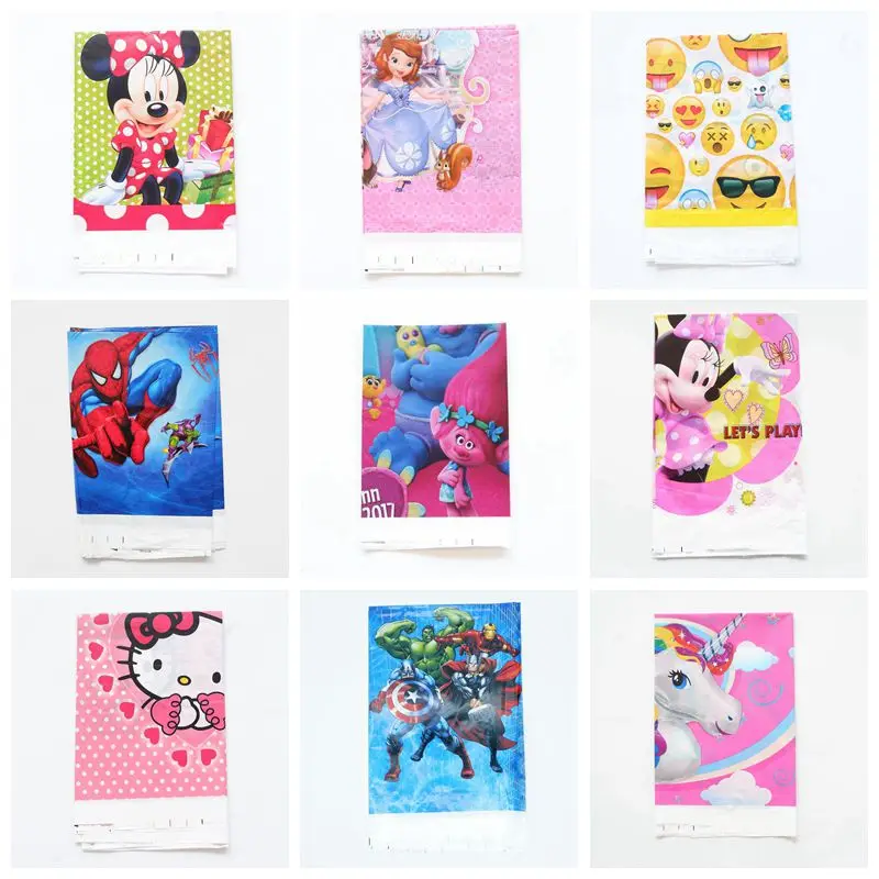 

Mickey Mermaid Unicorn Party Tablecloth Kids Birthday Party Decoration Table Cover Party Supplies Baby Shower 1st Birthday Decor