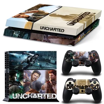 

Uncharted China suppliers Vinyl material console for ps4 controller decal skin sticker cover