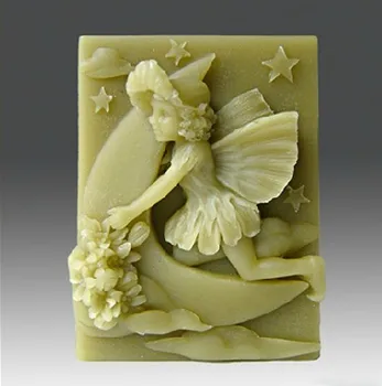 

Silicone mold Moon Fairy handmade soap candle mold Chocolate Fondant cake mould Baking mold DIY tools