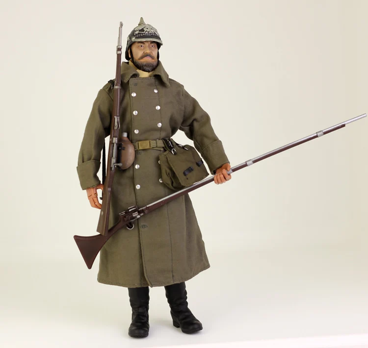 

rare 1:6 British soldier model in World War II VS German soldier model in World War I Collector's Edition bulk cargo