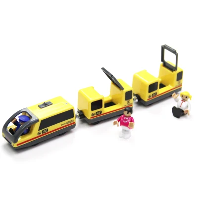 brio yellow train