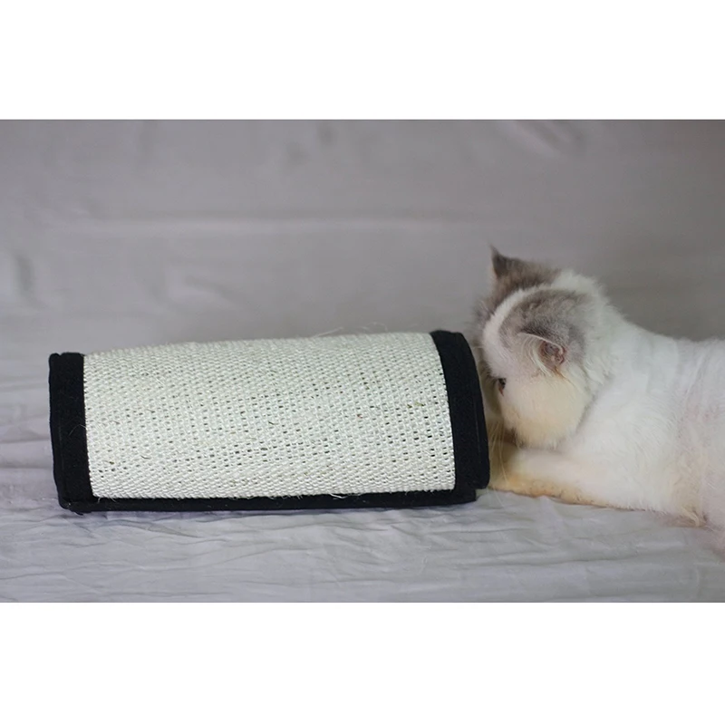 Прочная защита мебели кровать скребок сизаль Когтеточка для кота Pad столбик игрушка для Когтеточка для котят Играть интересно доска