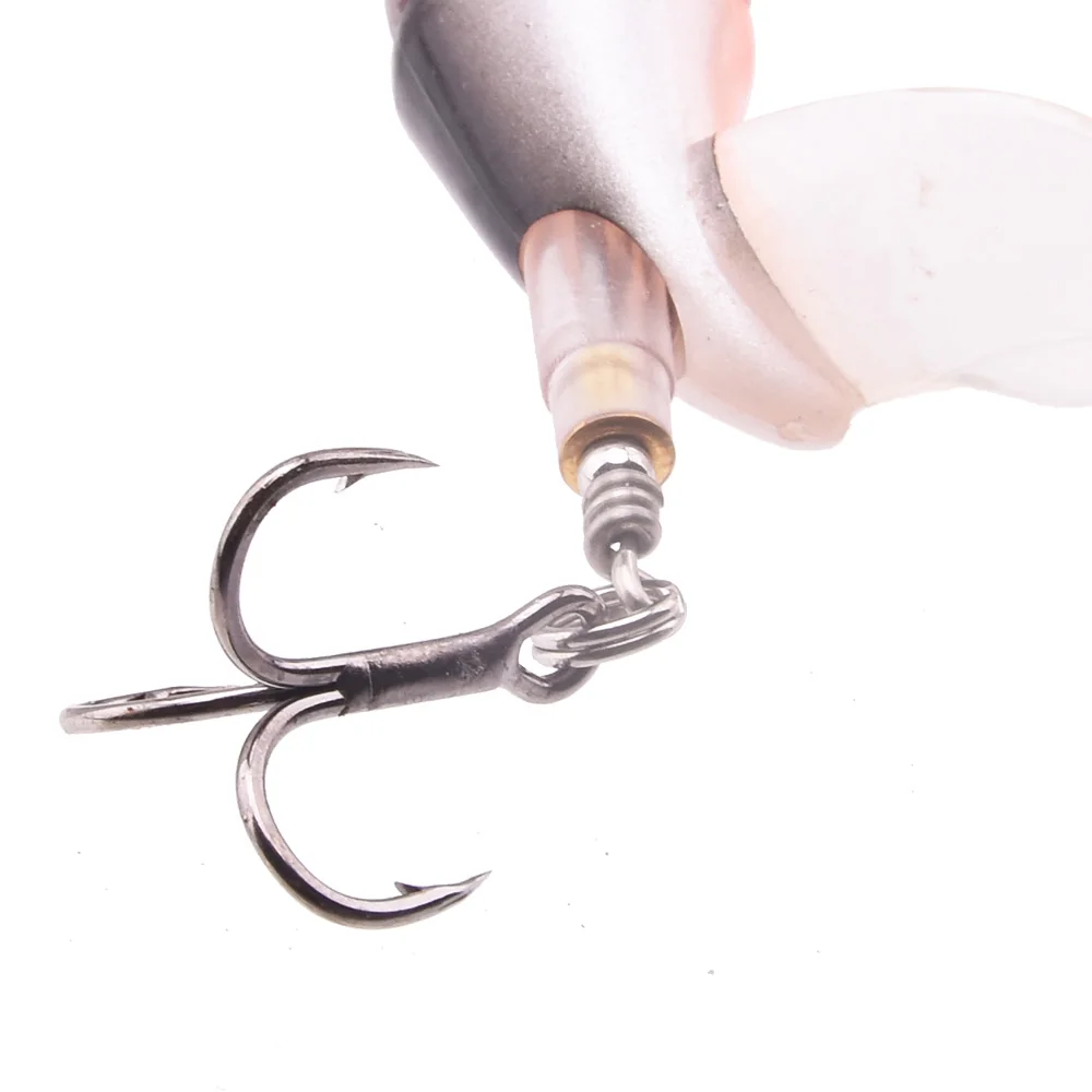Isca de Pesca Lote Whopper Plopper 100mm 13g Flutuante Popper Lápis Artificial Duro Isca Wobbler Rotação Cauda Pesca Equipamento 3 Pçs - 15 duro isca wobbler rotação cauda pesca equipamento