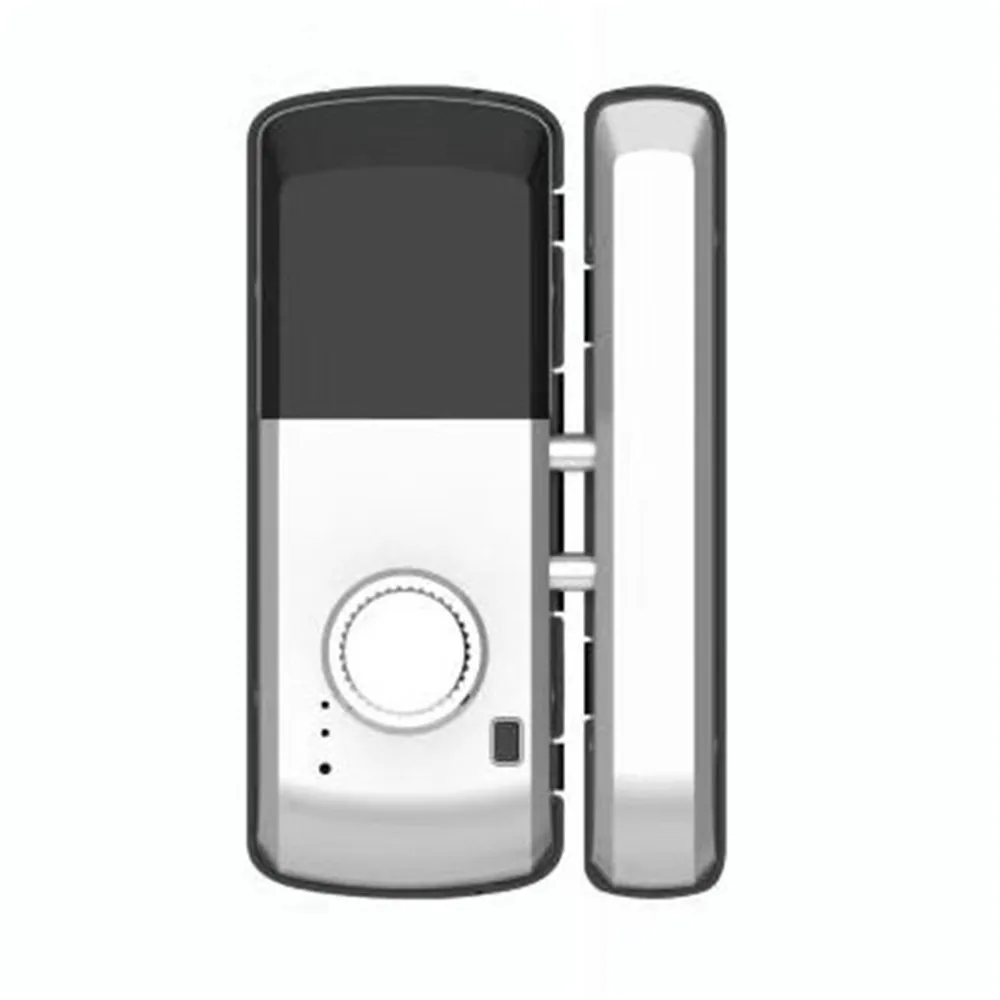Wi-Fi температурный Пароль/отпечаток пальца/карта/пульт дистанционного управления доступом стеклянный дверной замок