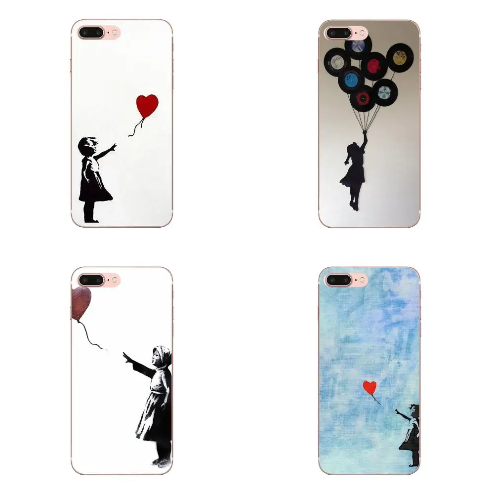 Специальный надувной шар Banksy Girl для Galaxy J1 J2 J3 J330 J4 J5 J6 J7 J730 J8 2015 2016 2017 2018 mini Pro |