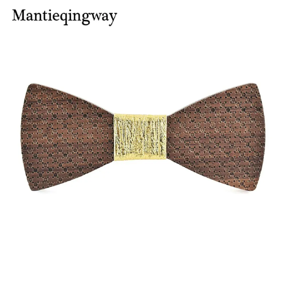 044 Mantieqingway творческий деревянный галстук-бабочка для мужские костюмы с бантом галстук для свадьбы дерево бабочкой Бизнес Vestidos Gravata Borboleta - Цвет: 044