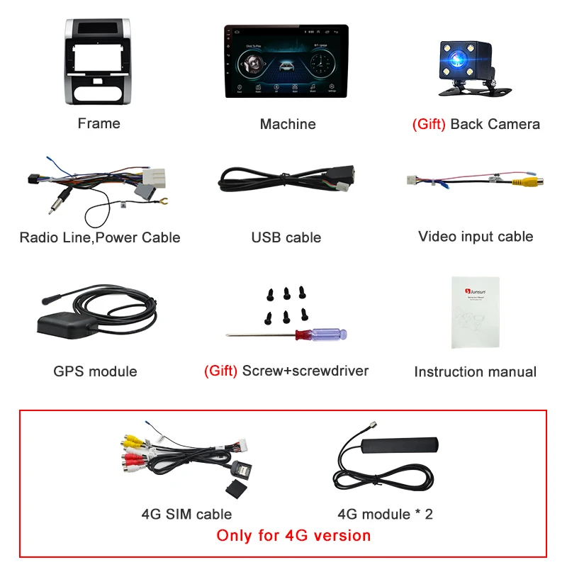 Junsun V1 2G+ 32G Android 8,1 для Nissan x trail t31 2008-2012 Qashqai автомобильный Радио Мультимедиа Видео плеер навигация gps 2 din dvd