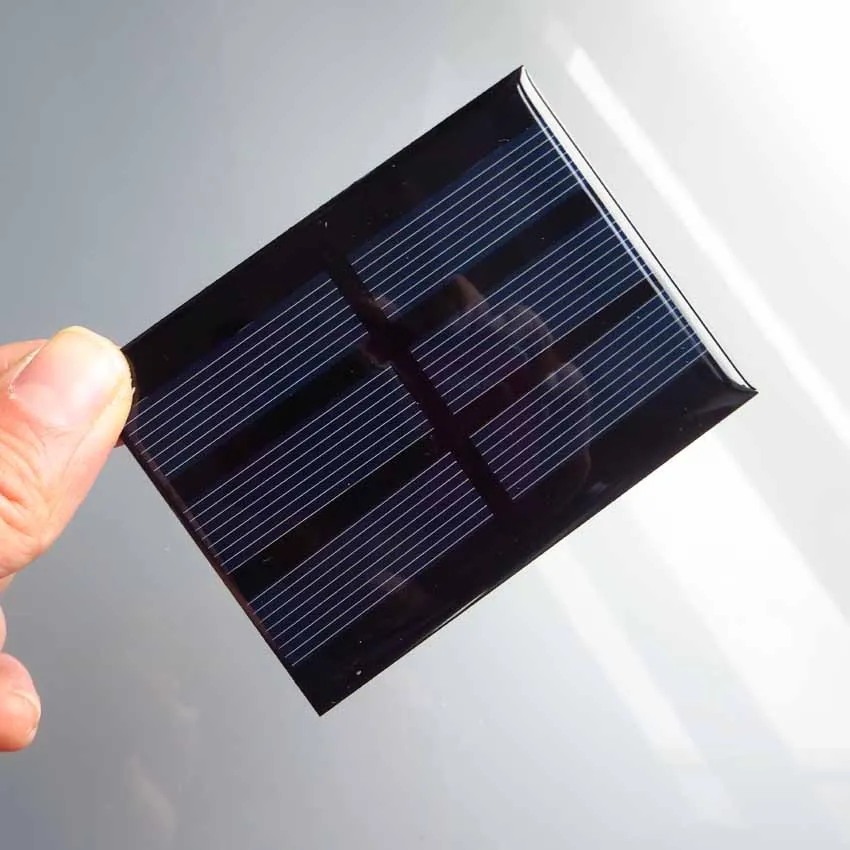 10 шт. 1,5 в 0,65 Вт мини обжимной инструмент для солнечной панели небольшой солнечной ячеечный модуль DIY солнечной энергии