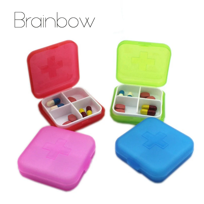 1pc of Pillbox Travel Pill Case Pill Organizer Medicine Box Drugs