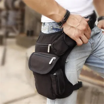 

Outdoor Military Leg Bags Leisure Sports Waist Pack Bag Multi-function Messenger Canvas Tactical Riding Running Hunting Package