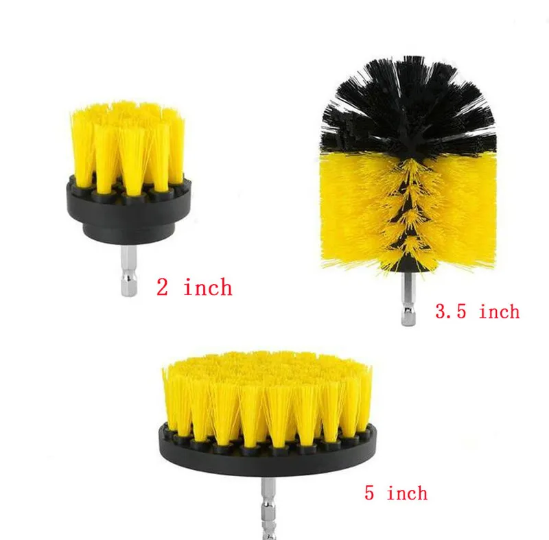 

Power Scrubber Brush Set for Bathroom Drill Scrubber Brush for Cleaning Cordless Drill Attachment Kit Power Scrub Brush
