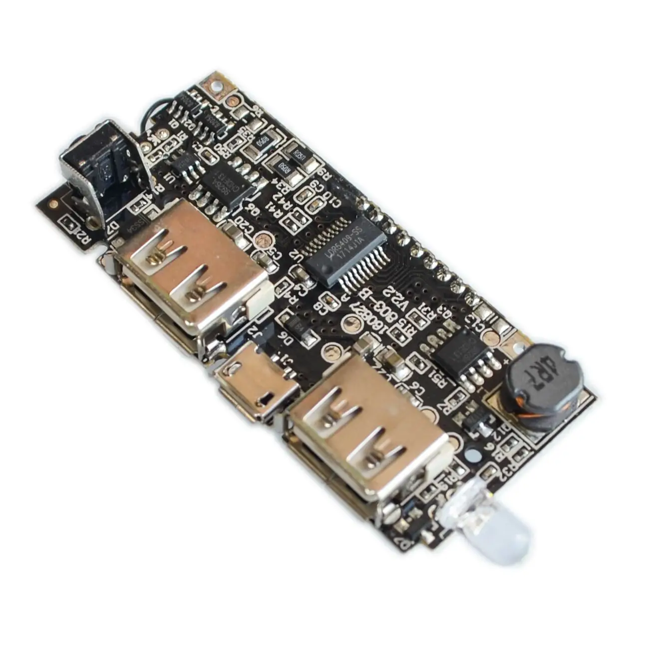 Двойной USB 5V 1A 2.1A Мобильный Внешний аккумулятор 18650 зарядное устройство PCB модуль