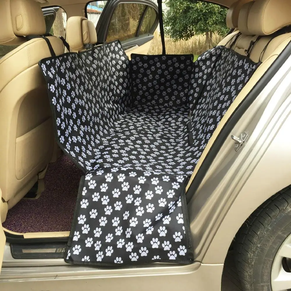 

Adeeing Waterproof Vehicle-Mounted Pet Mat Soiling Resistant Oxford Cloth Rear Seat Pet Dog Cat Cushion R30