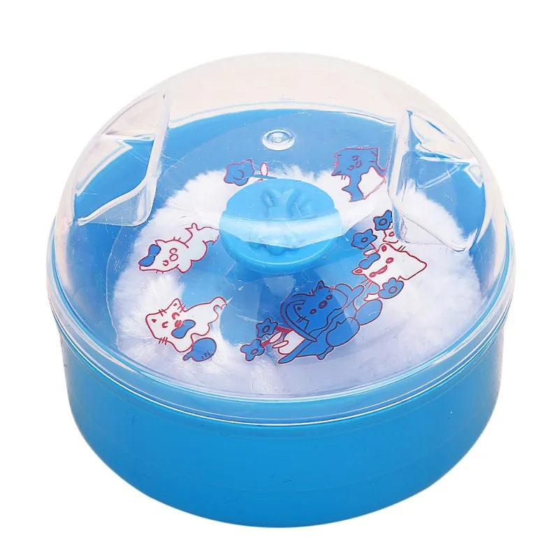 High Quality Baby Soft Face Fluffy Baby Foam Powder Puff Box Baby