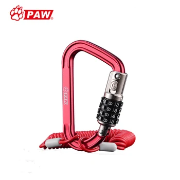 

PAW Bicycle Lock Mountain Bike 4-Digit Password Anti-Theft Lock Outdoor Travel Steel Cable Lock Anti-Theft Bicycle Lock