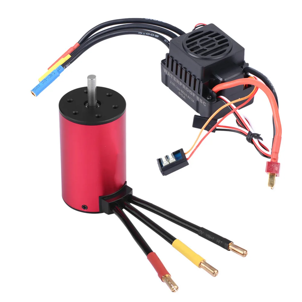 Rcharlance Waterproof Brushless Combo Set S3660 Motor With 60A ESC RC