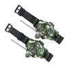 2Pcs Multi-functional Two Way Radio Toy with Compass Magnifier Reflector Walkie Talkie Toys Children Military Style Wrist Watch ► Photo 3/6