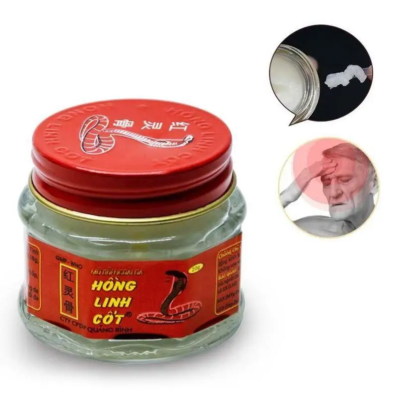 

2020 Vietnam Snake Venom Balm Cream Shoulder Neck Waist Hand And Foot Pain Relax The Body Muscle Fatigue Star Pain Balm