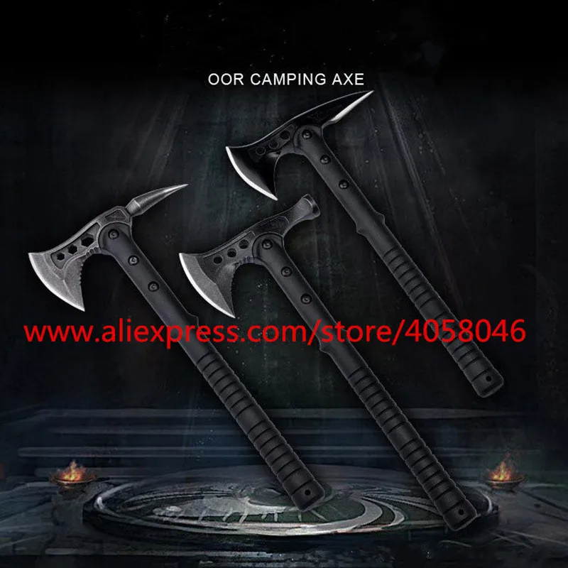 

Tactical Axe Tomahawk Army Outdoor Hunting Camping Survival Machete Axes Hand Tool Fire Axe Hatchet Axe Ice Axe