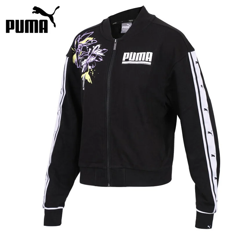 Original New Arrival 2018 PUMA FLOWER Track Jacket Women's jacket Sportswear