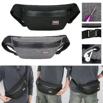 

2019 Newest Hot Outdoor Chest Bag Crossbody Shoulder Bag Men Women USB Charging Sports Travel Waist Packs Belt Bag