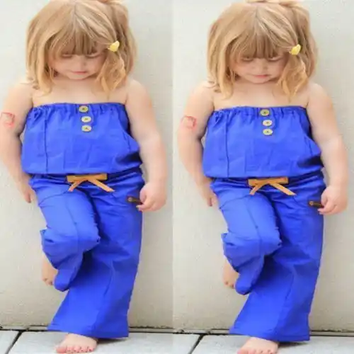 blue jumpsuit for kids