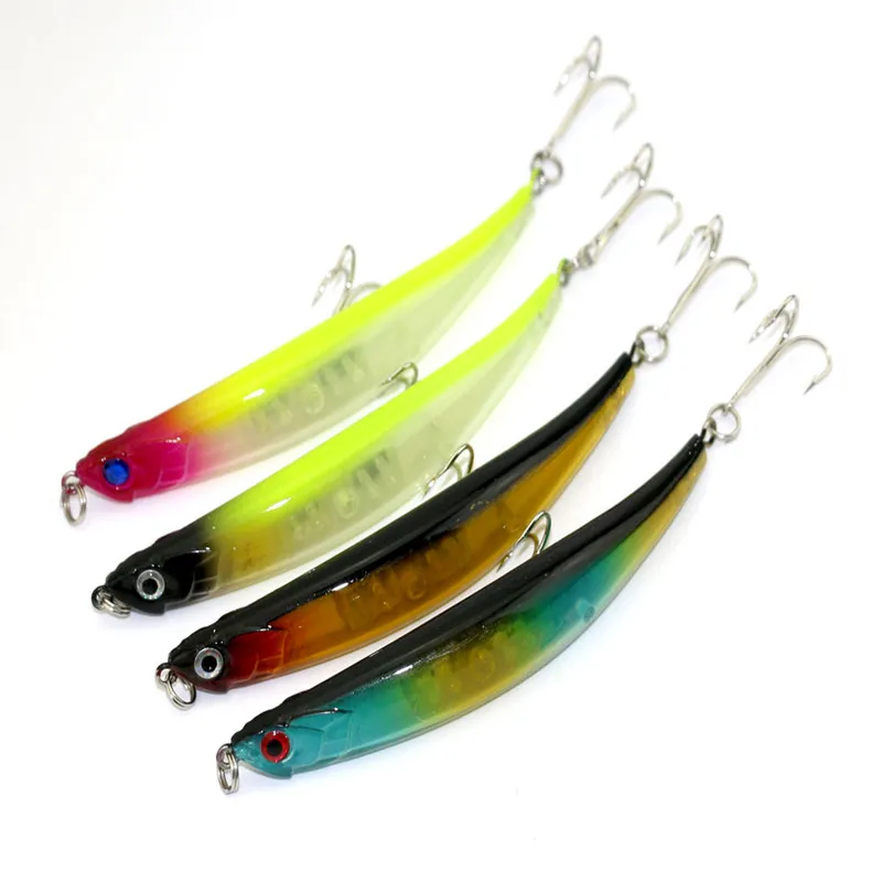  HENGJIA 8PC japan lure fishing Wobbler Hard isca artificial 3d Fishing Swim Lure bait peche Pesca f