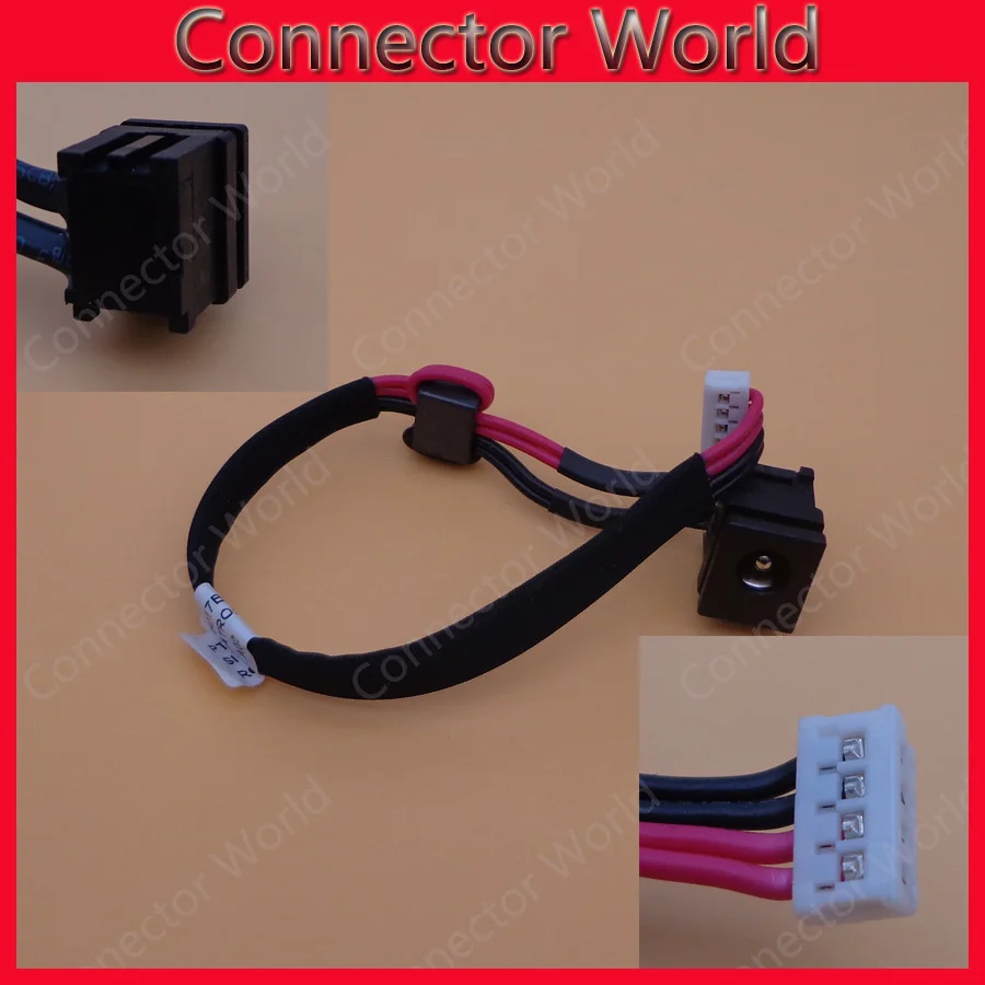 Dc Power Jack Socket Port And Cable Wire Dw002 Toshiba Satellite C650