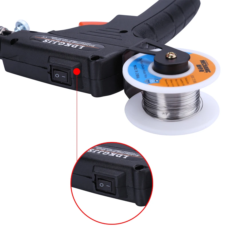 Ceny 110 V 220 V 60W ręczny elektryczny lutownica wewnętrzne ogrzewanie pistolet lutowniczy Solda automatycznie wysłać cyny BGA narzędzia spawalnicze