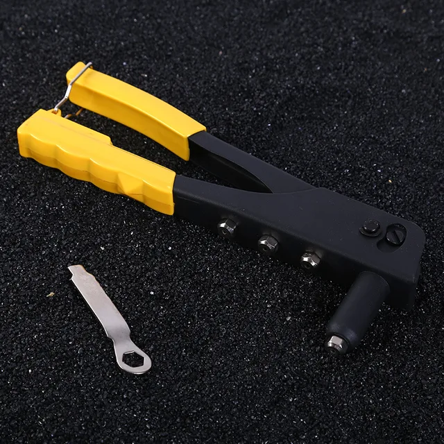 Rivet Tool Riveter Gun Blind Rivets 2.4mm/ 3.2mm/ 4.0mm/ 4.8mm Repair Tools Kit Handheld Tool Set for Metal Woodworking