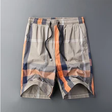 Большие европейские дизайнерские шорты мужские горячие продажи повседневные пляжные шорты высококачественные шорты с эластичной талией модные брендовые пляжные шорты M-4XL 502