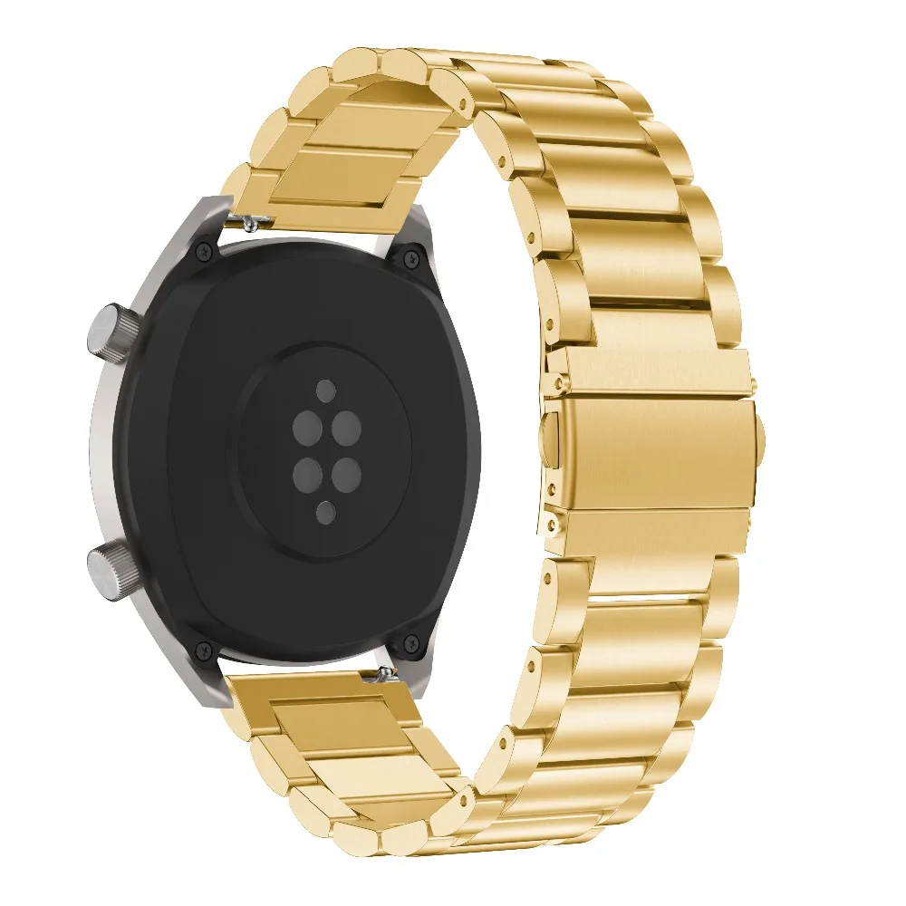 Ремешок для часов из нержавеющей стали для Galaxy Watch gear S3 Frontier Classic 46 мм ремешок для huawei watch GT Honor Watch Magic Wrist