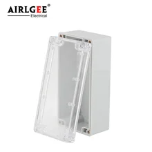 160*80* 55mm outdoor waterproof plastic transparent cover junction box rain seal box junction box can be customized opening