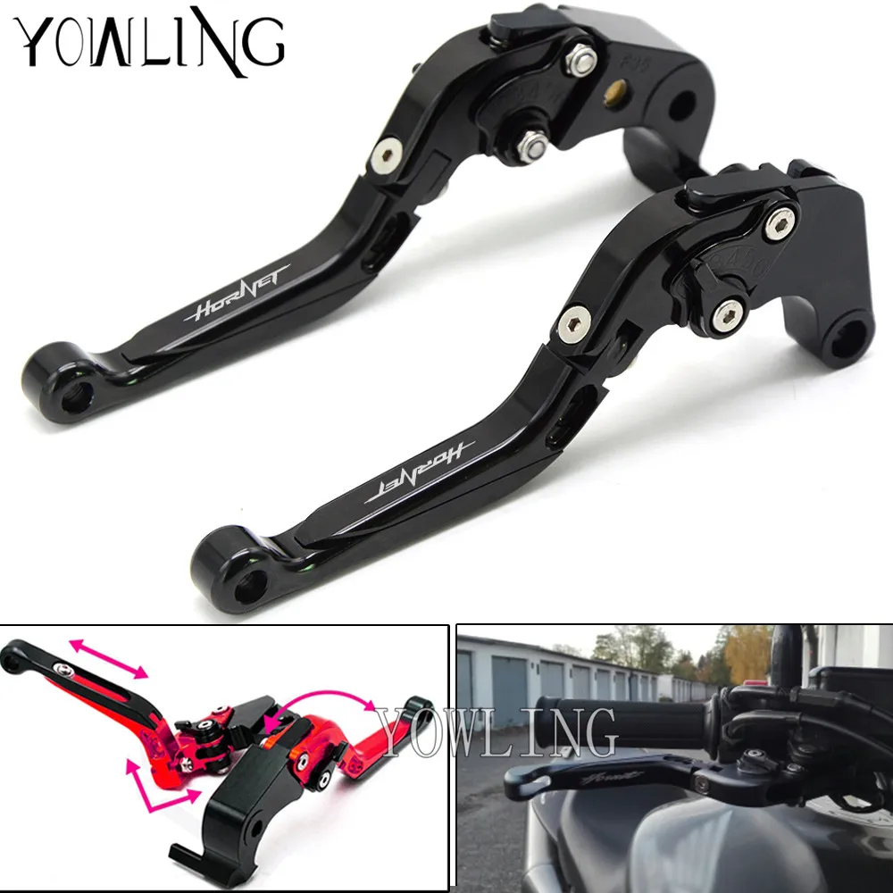 

For Honda CB599 CB600 Hornet 1998 1999 2000 2001 2002 2003 2004 2005 2006 CNC black Motorcycle Brakes Clutch Levers