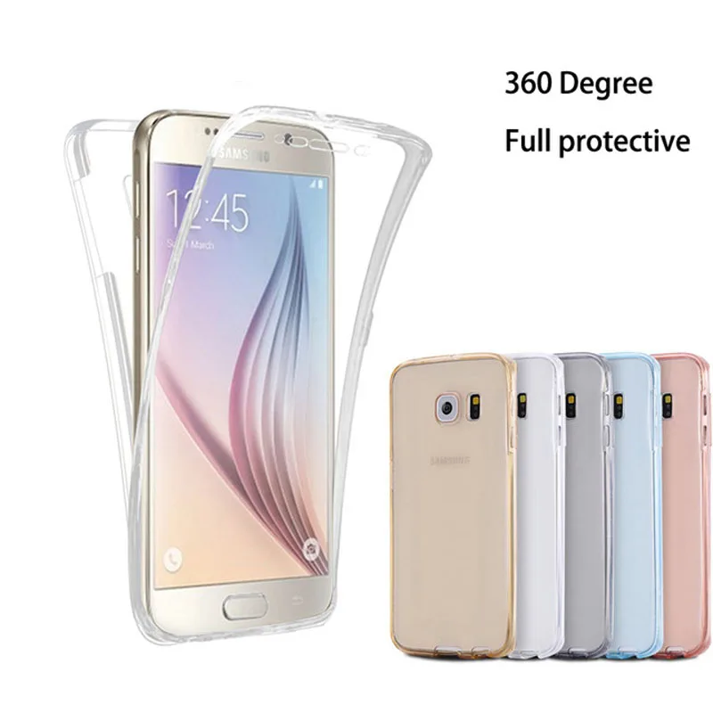 Clear Soft Phone Case For Samsung Galaxy Note9 8 A6 A8 Plus J6 J4 J8 A3 A5 A7 J5 J7 Neo Prime Silicone Full Cover