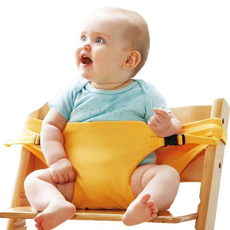 Новый Портативный маленьких сидения детское кресло для кормления малышей детей Высокое качество ремней безопасности Кормление высокое