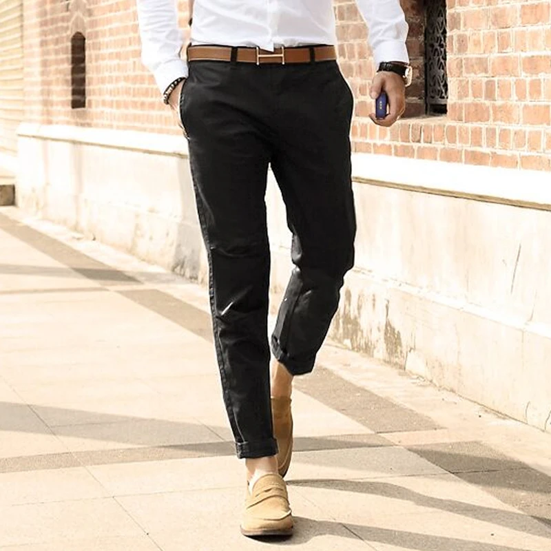 Slim Fit Casual Narrow Pants Fashion 