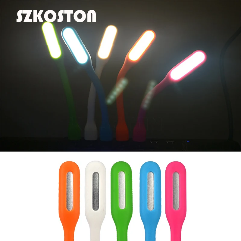 SZKOSTON 1 шт. мини usb вентилятор со светодиодной подсветкой Гибкая светодиодная