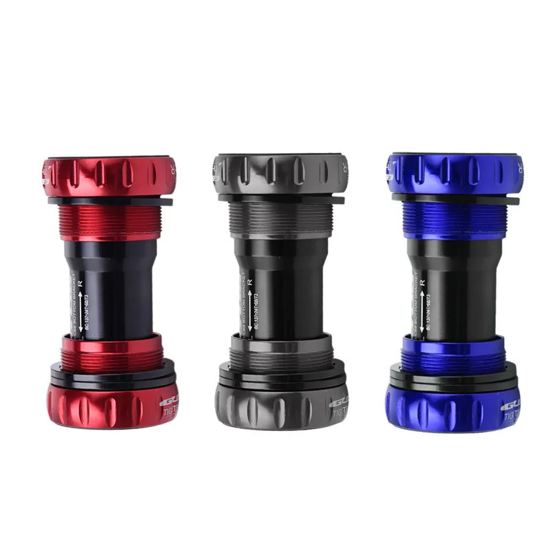 

GUB Bicycle Bottom Bracket Bike Axis MTB Road Bike Ceramic Bottom Bracket 68/73mm Screw/Thread Type BSA Crankset Bearings