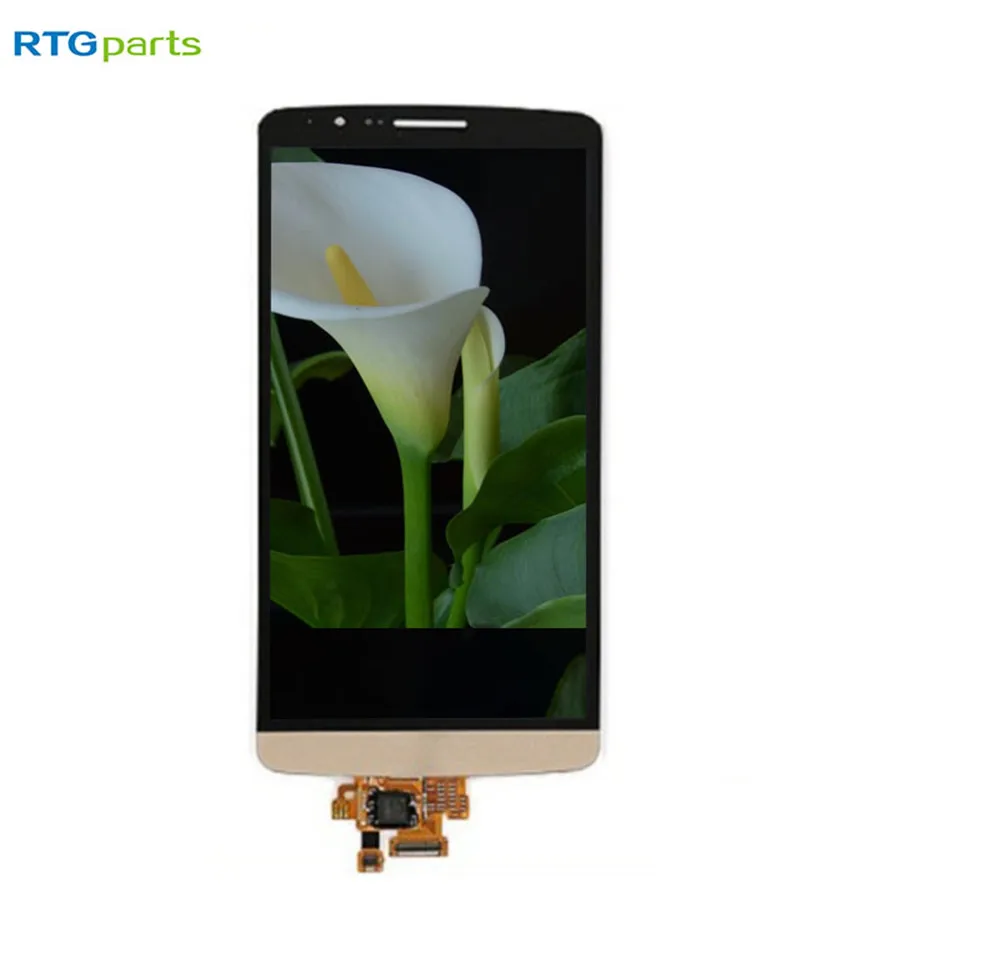 

RTGparts LCD Touch Screen Digitizer Assembly For LG G3 D850 D851 D855 LS990