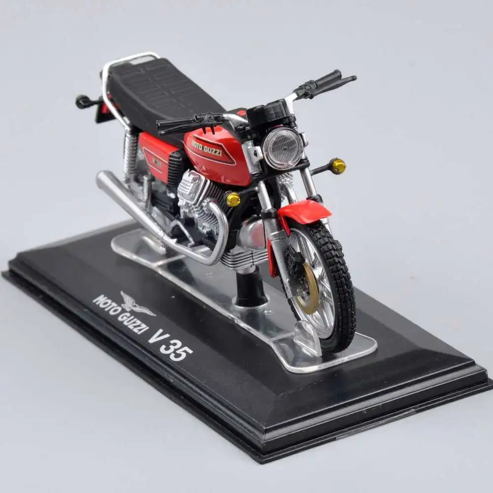 Коллекционная Italeri Литая модель мотоцикла Mini 1/22 масштаб Moto Guzzi V35 игрушки Juguetes
