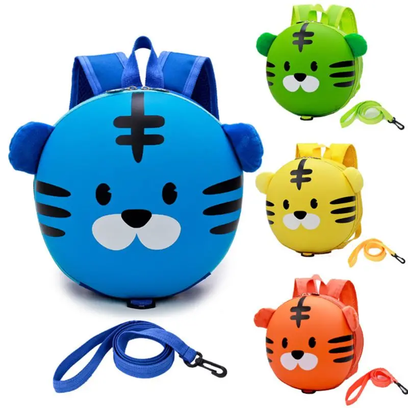 

New Kids Baby Safety Harness Backpack Leash Child Toddler Anti-lost Cute Cartoon Tiger Bag