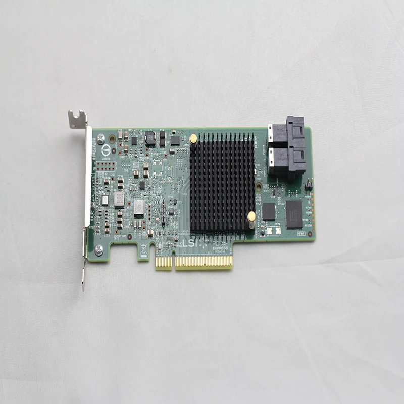 

Broadcom/LSI 9300-8I LSI00344 SFF8643*2 PCIe3.0 X8 12Gb/s SAS+SATA controller