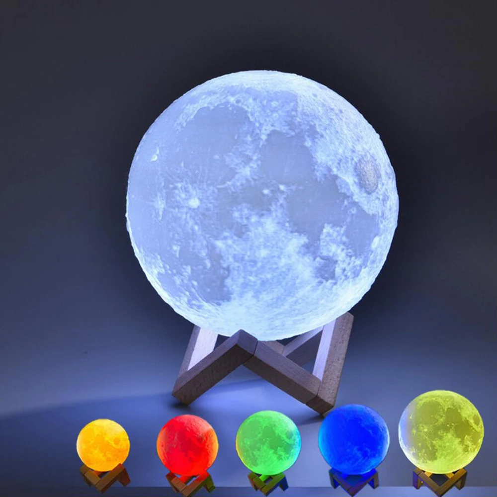 ночник 3d moon lamp. ночник луна 12см (rgb). светодиодный светильник луна. светильник luna led. светодиодный светильник луна.